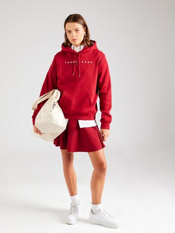 Tommy JeansSweater majica - crvena boja