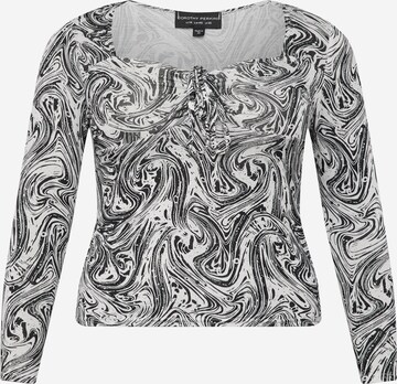 Dorothy Perkins Curve Shirt in Zwart: voorkant