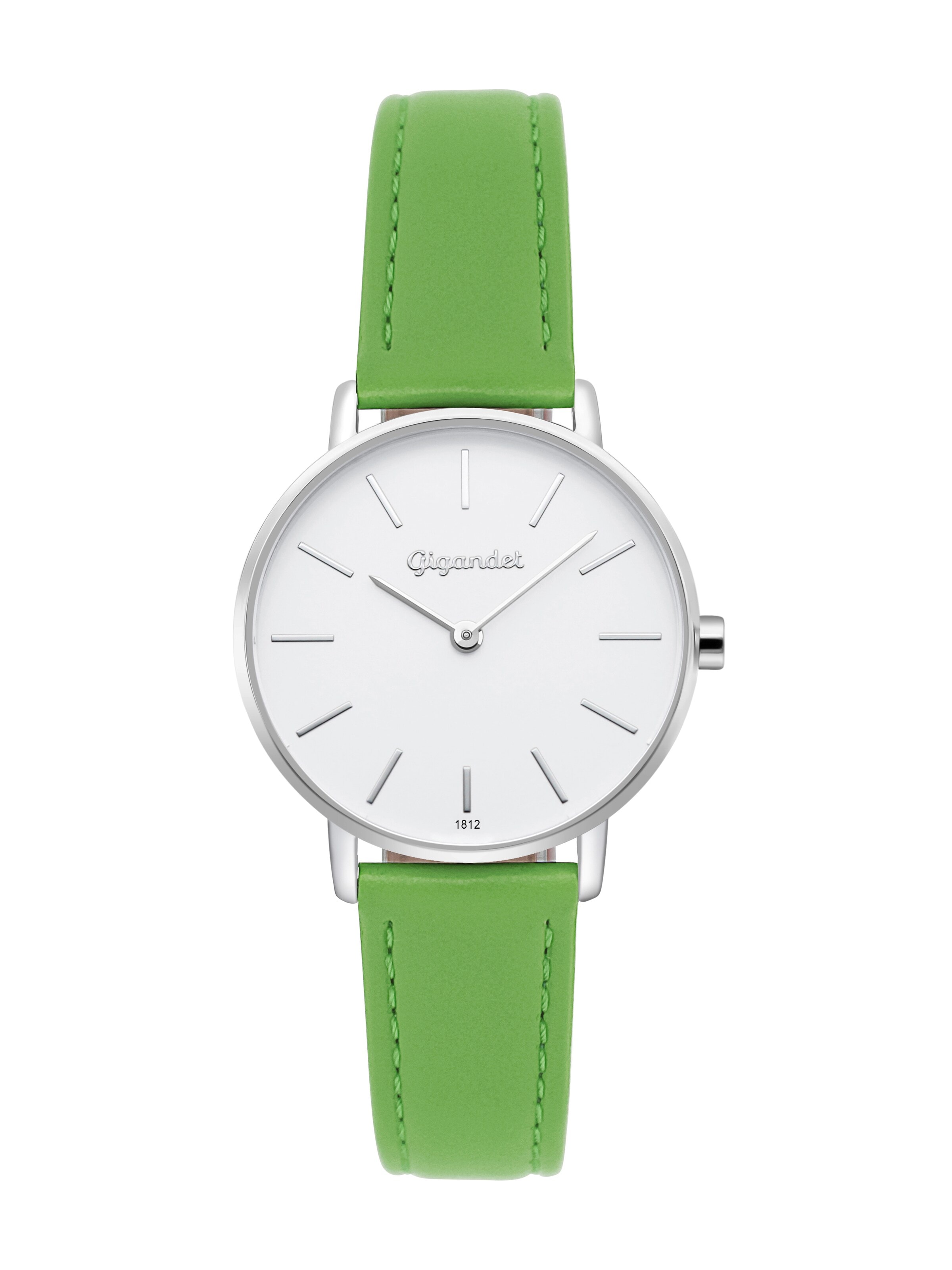 Gigandet Analog Watch 'MINIMALISM' in Green: front