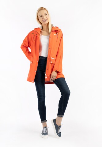 Cappotto funzionale di Schmuddelwedda in arancione
