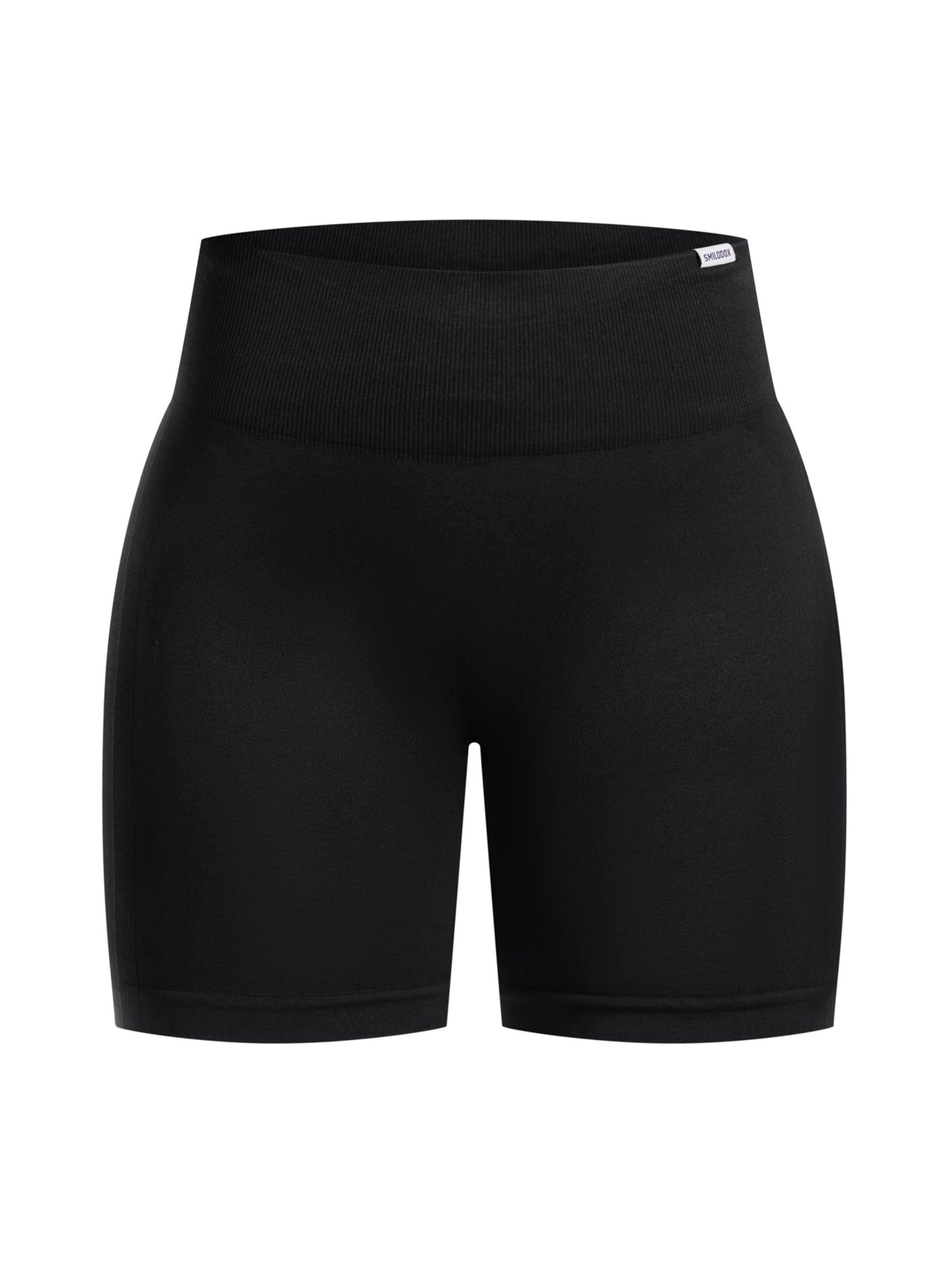 Smilodox Skinny Leggings 'Arleta' in Zwart: voorkant