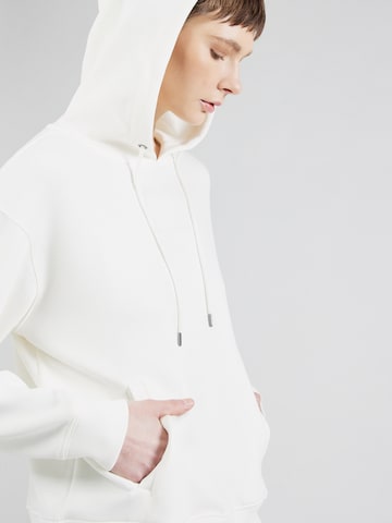 Sweat-shirt 'Ima Q' MSCH COPENHAGEN en blanc