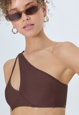 LSCN by LASCANA Bustier Bikinitop in Braun