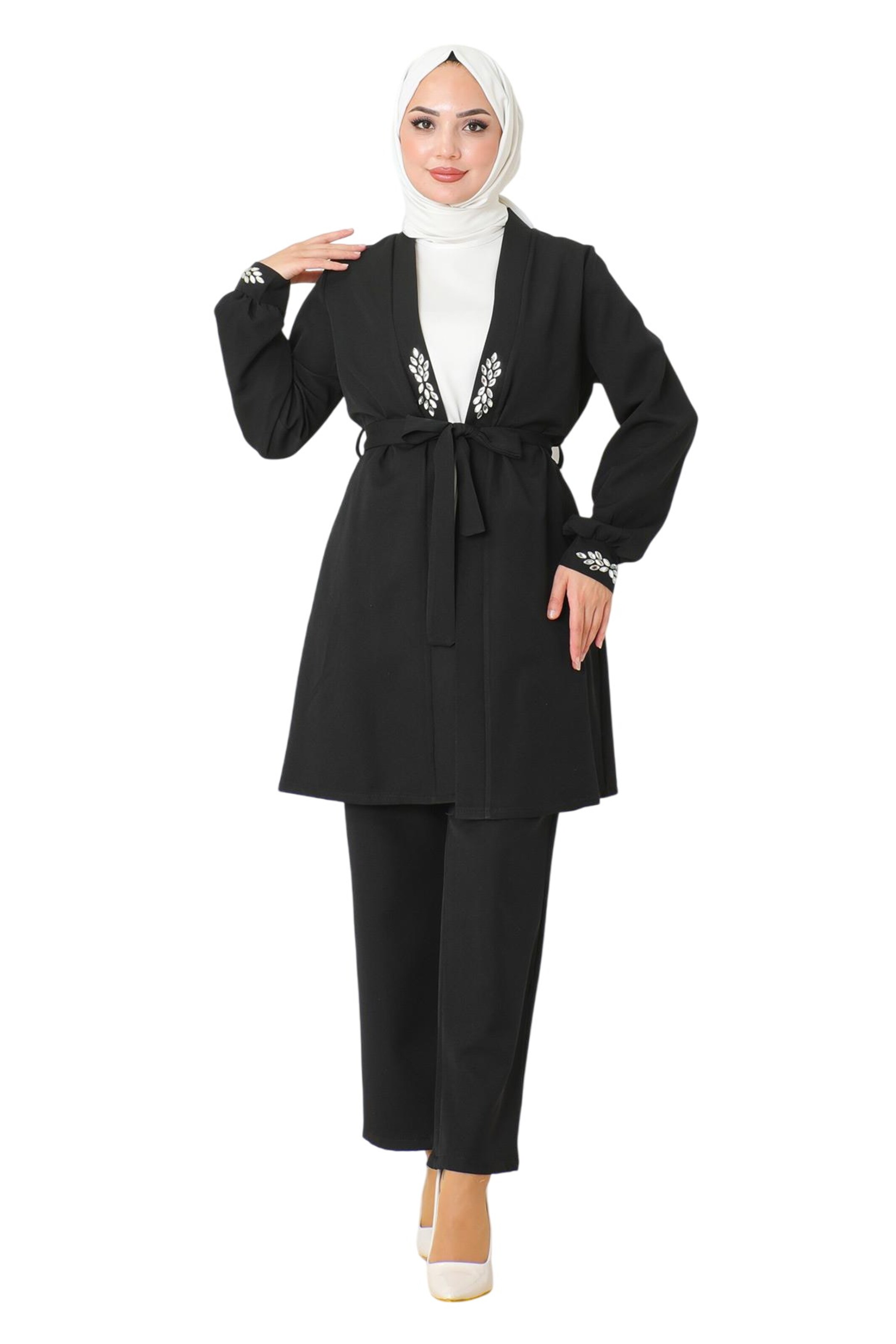 MODAMIHRAM Set in Schwarz