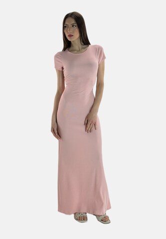 Elara Kleid in Pink: Vorderseite