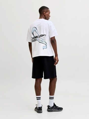 JACK & JONES Μπλουζάκι 'JCOBIARRITZ' σε λευκό
