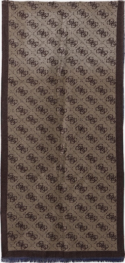 GUESS Scarf 'MILANO' in One Size in Light brown / Dark brown, Item view