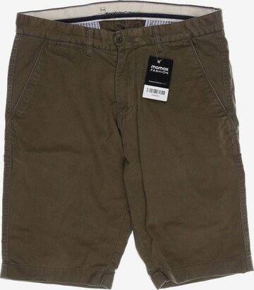 KnowledgeCotton Apparel Shorts in 33 in Green: front