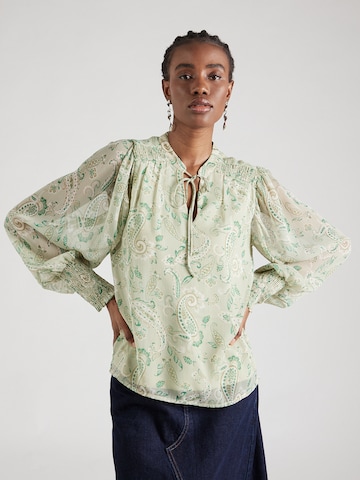 VILA Blouse 'FALIA' in Groen: voorkant