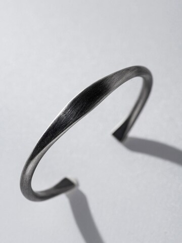 Bracelet 'DEVOTION' REYTEL en argent : devant