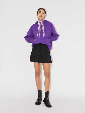 Sweat-shirt 'Hayley' LeGer by Lena Gercke en violet