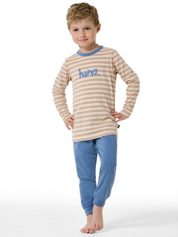 SCHIESSER Pyjama ' Nature Love ' in Beige