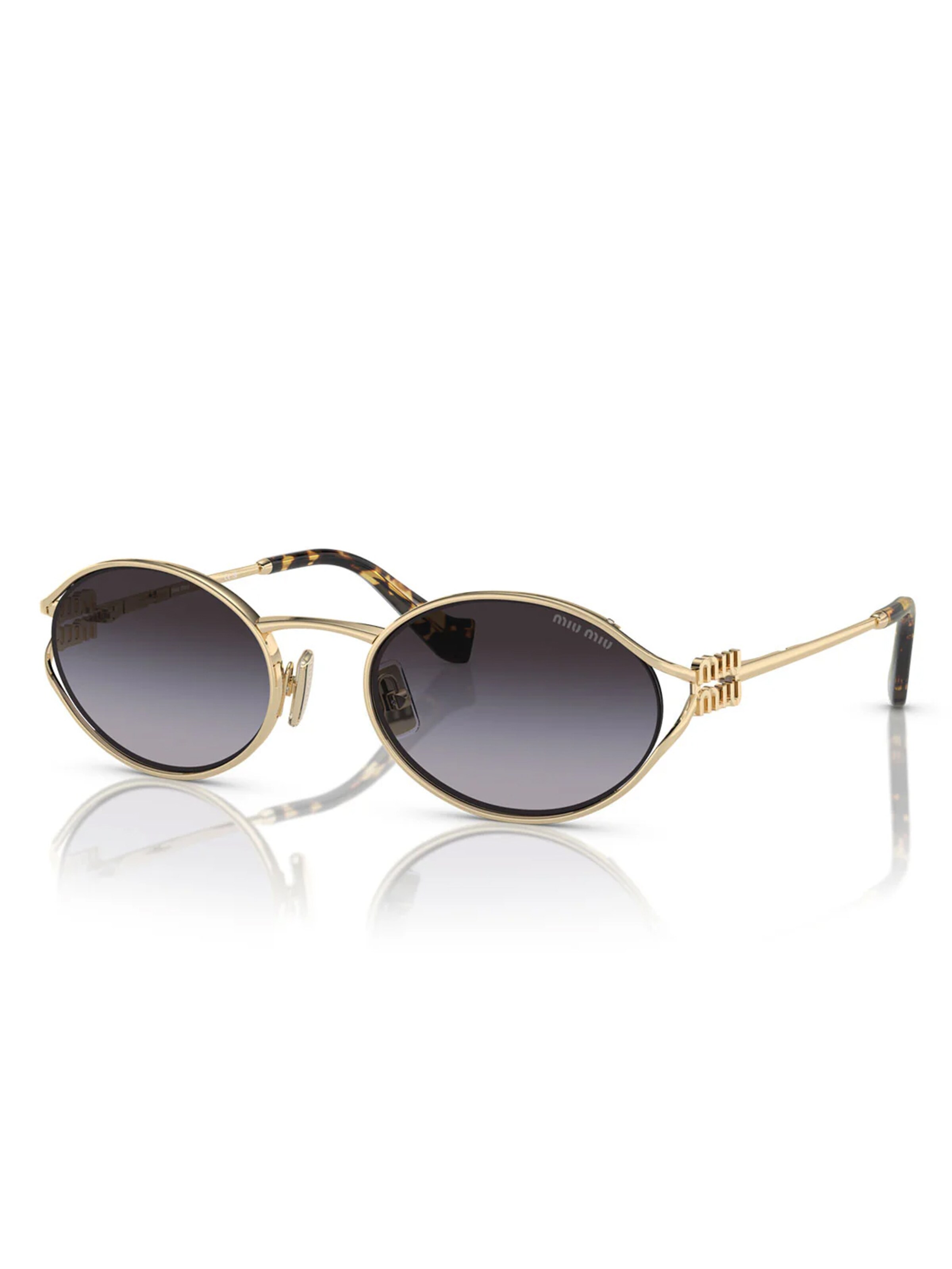 Miu Miu Sunglasses in Gold