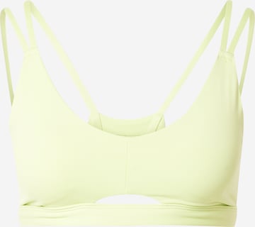 ADIDAS PERFORMANCE Bustier Biustonosz sportowy 'Studio Luxe' w kolorze żółty: przód