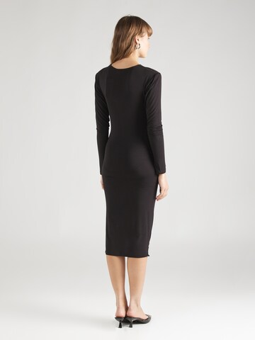 Rochie de la rosemunde pe negru