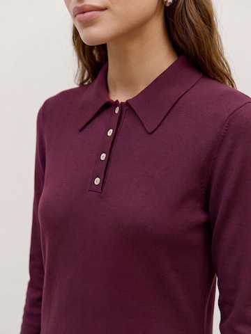 VERO MODA Knit dress 'VMMikaela' in Red