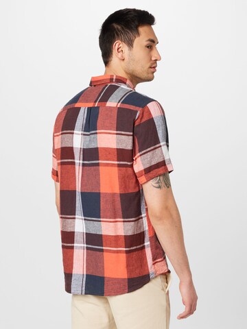 Jack's Regular fit Button Up Shirt in Red