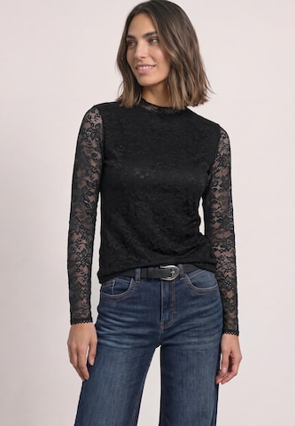 STREET ONE Shirt in Schwarz: Vorderseite
