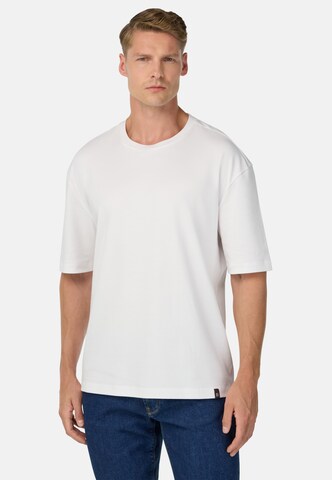 Boggi Milano T-Shirt in Weiß: Vorderseite