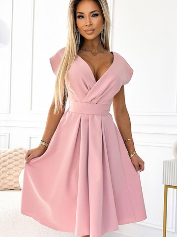 Numoco Cocktailkleid 'Midikleid Scarlett' in Pink