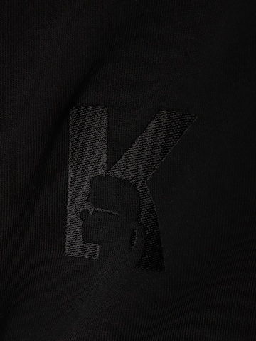 Karl Lagerfeld Ζακέτα φούτερ σε μαύρο