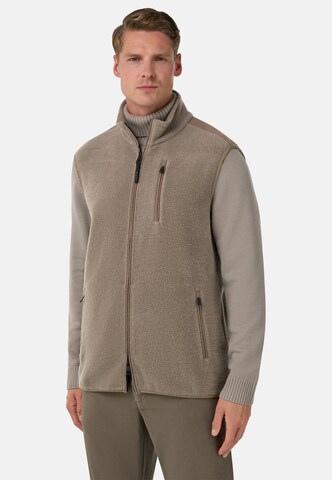 Boggi Milano Sweatshirt in Grijs: voorkant