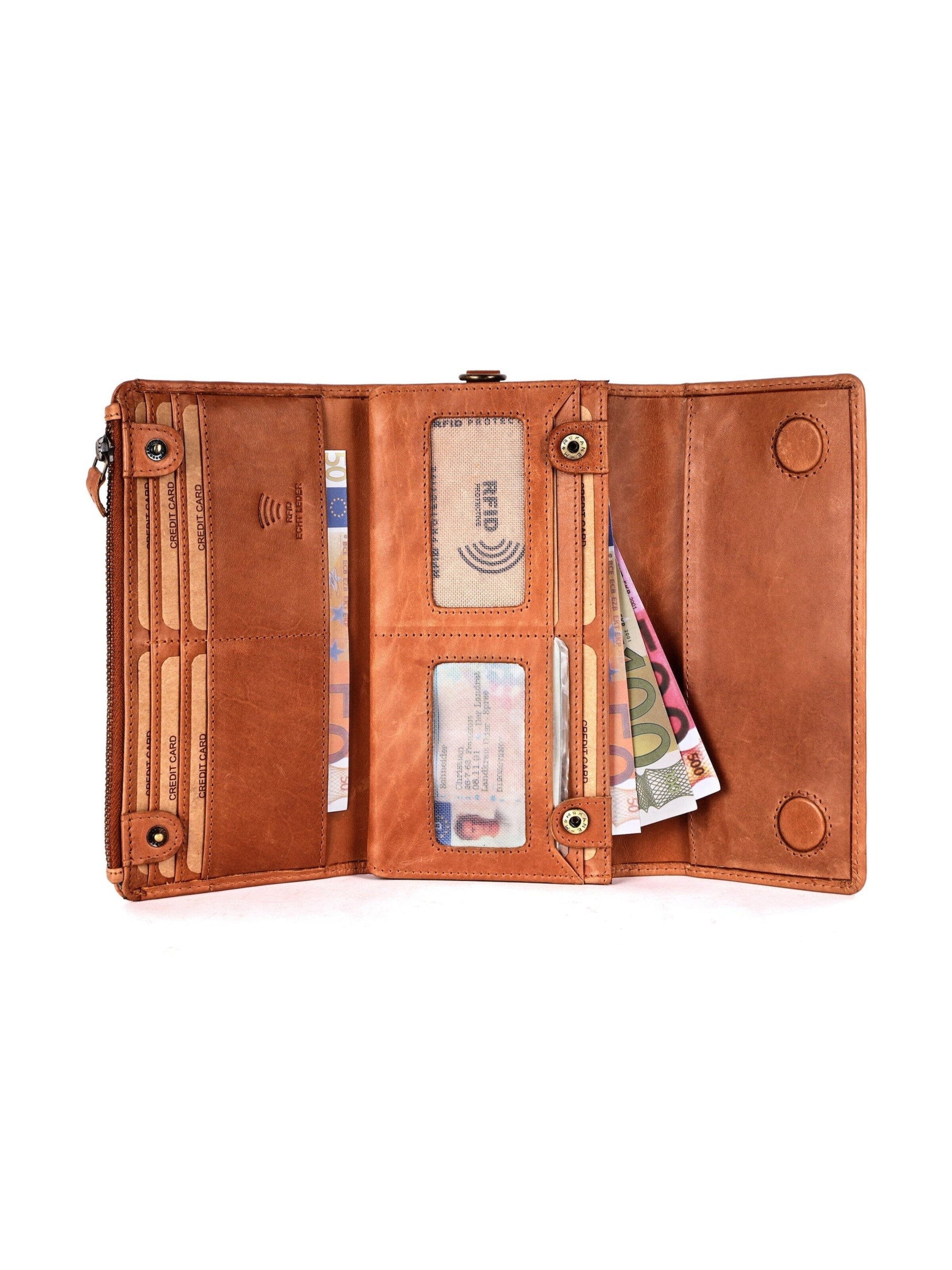 Benthill Wallet in Brown