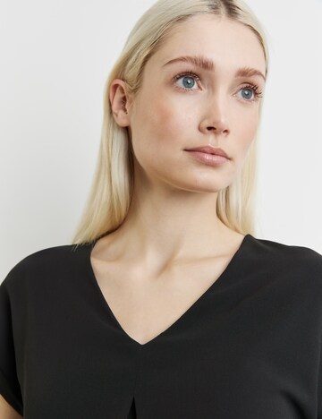 TAIFUN Blouse in Black