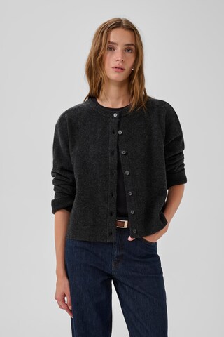 My Essential Wardrobe - Casaco de malha em preto: frente