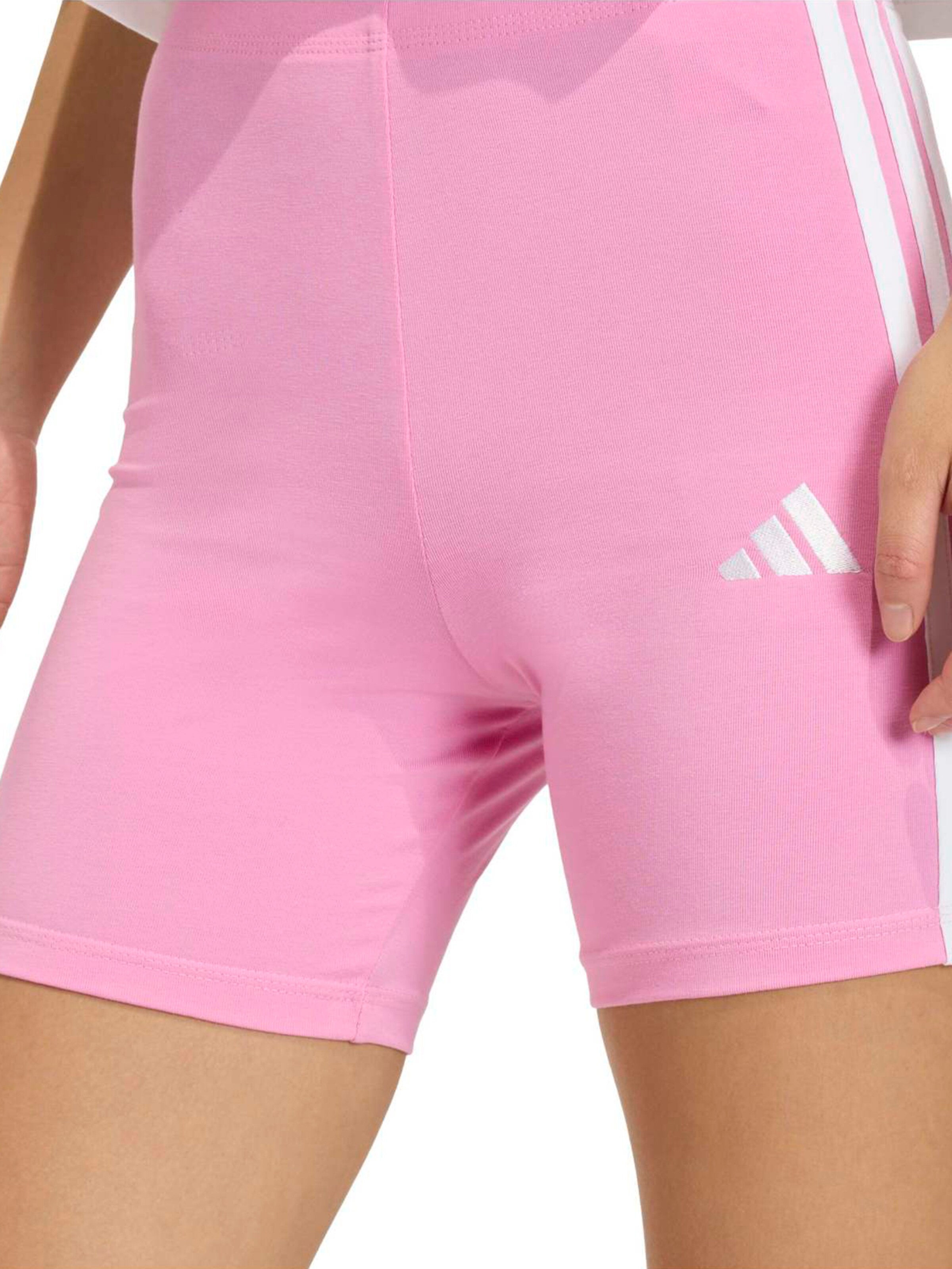 ADIDAS SPORTSWEAR Skinny Spodnie sportowe 'Essentials' w kolorze czerwony