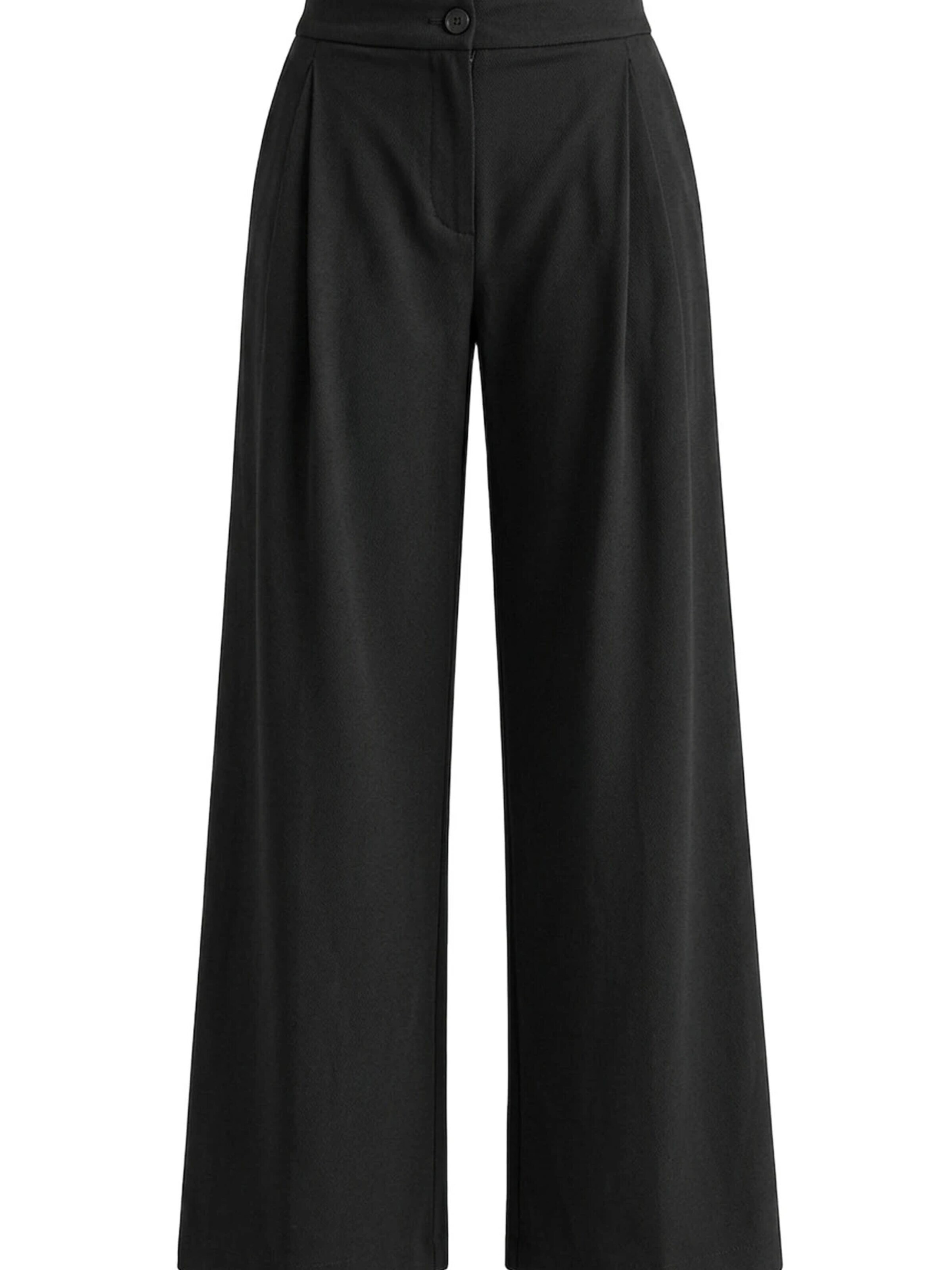 Il Lanificio Regular Trousers in Black: front