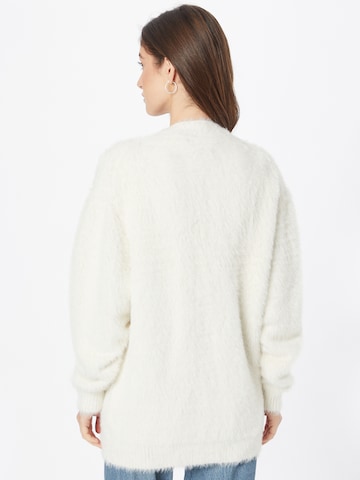 WEEKDAY Knit Cardigan 'Ally' in White