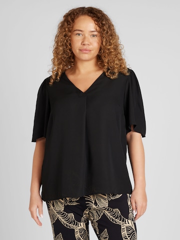 EVOKED Blouse 'LUCIA' in Black: front