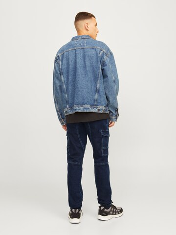 Regular Jeans cargo 'JJIPAUL JJFLAKE' JACK & JONES en bleu