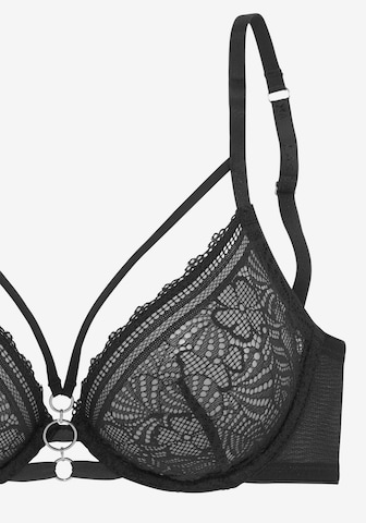 Invisible Soutien-gorge LASCANA en noir