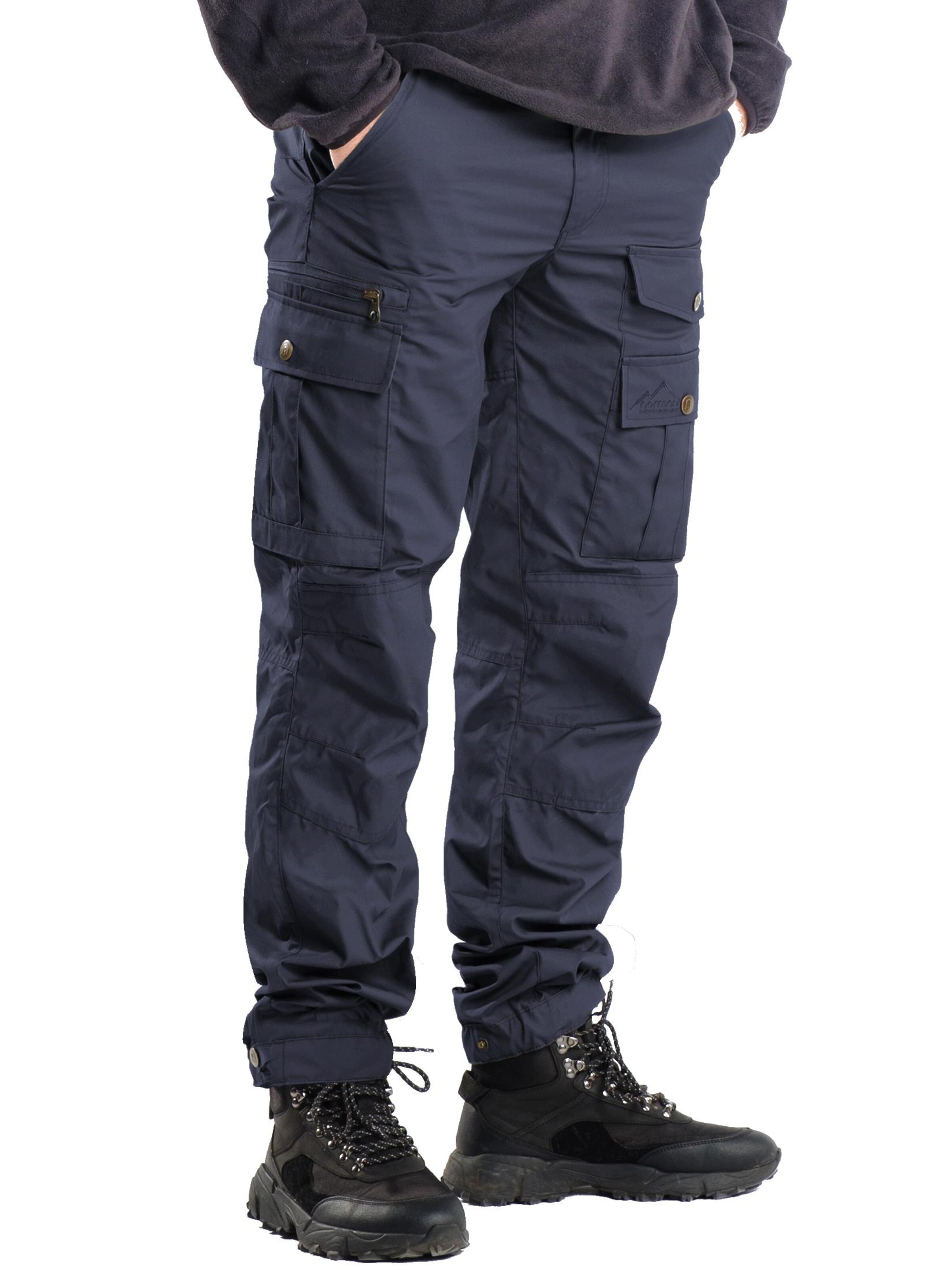 normani Regular Outdoorbroek 'Leviathan' in Blauw