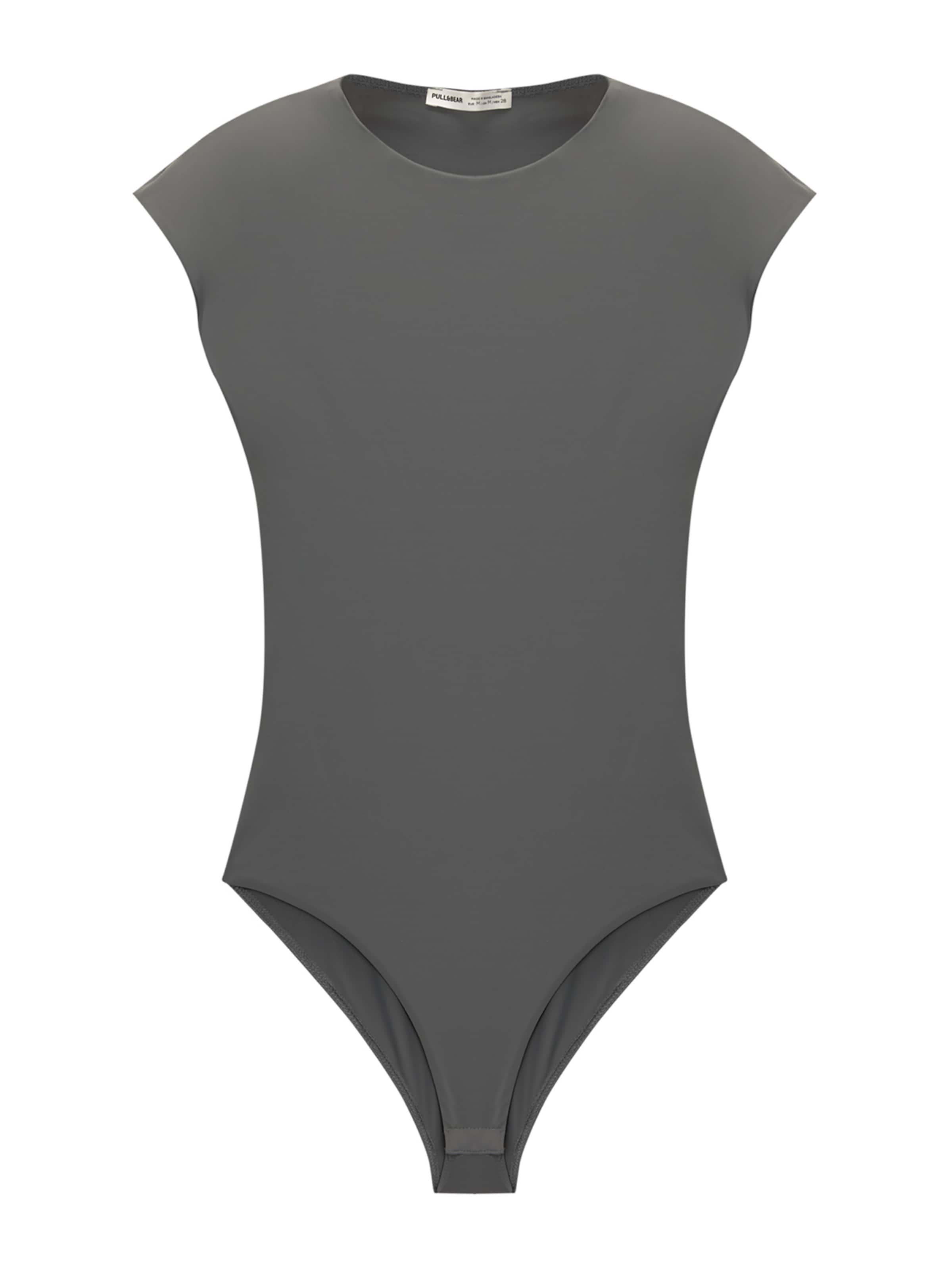 Pull&Bear Paitabody värissä harmaa: etupuoli