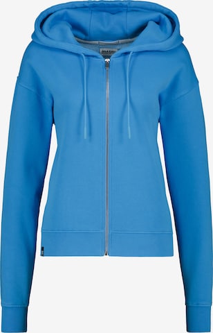 Alife and Kickin Sweat jacket 'Rana' in Blue: front