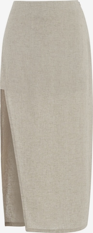 NOCTURNE Skirt in Beige: front