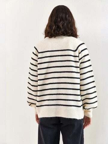 Bianco Lucci Pullover 'Pullover'‌‌‌‌‌‌ in Weiß