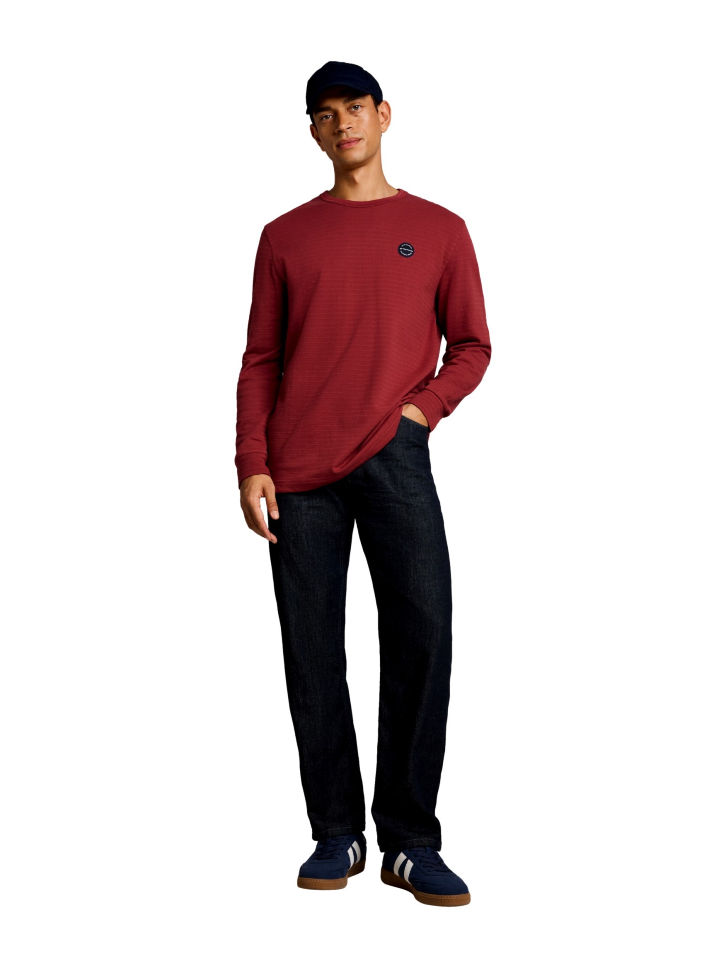 TOM TAILOR Shirt in Rood