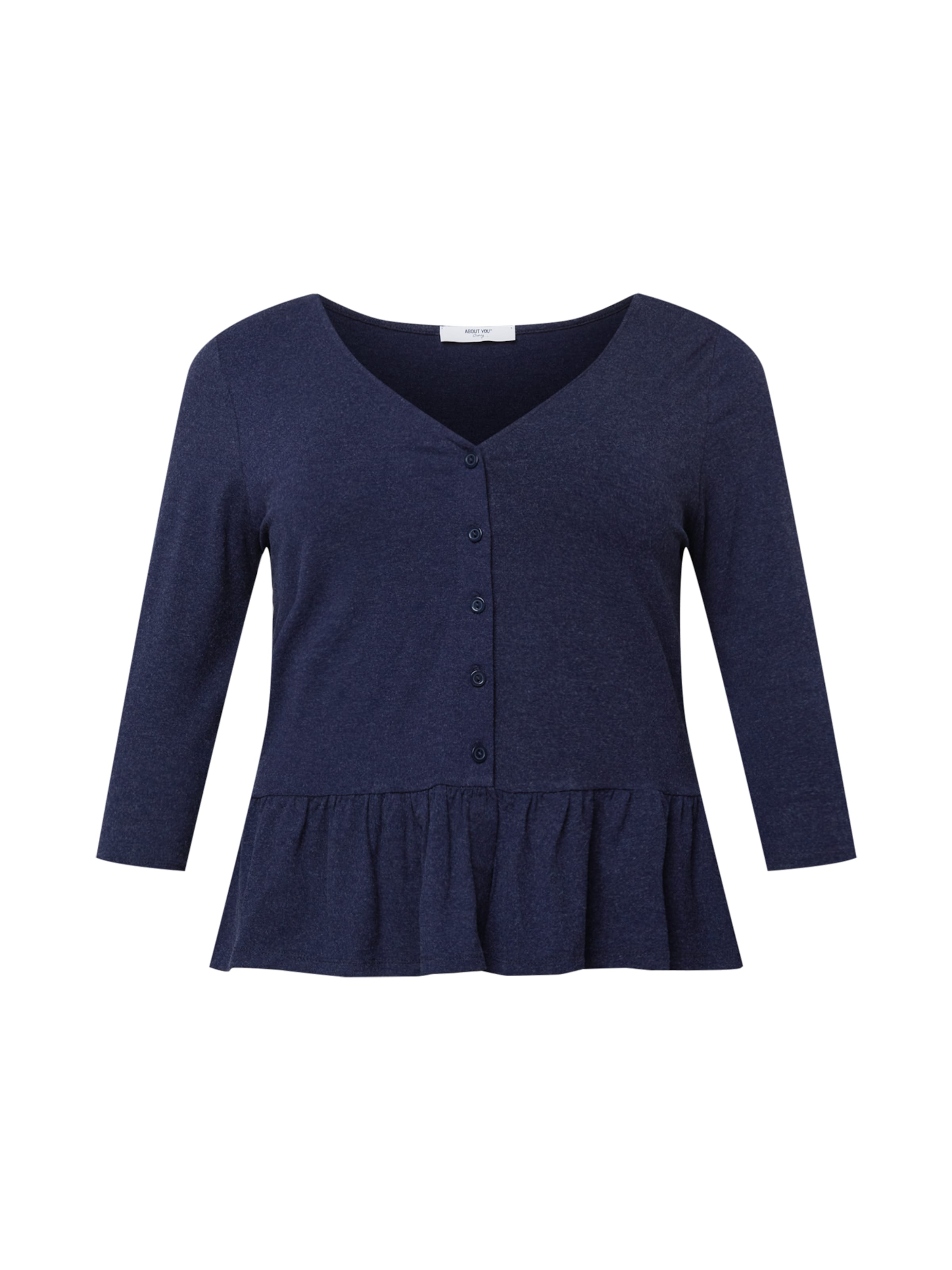 ABOUT YOU Curvy Футболка 'Ivana' в Синий: спереди