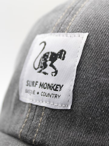 Surf Monkey - Gorra deportiva 'Trucker Kappe Lona Organico' en negro