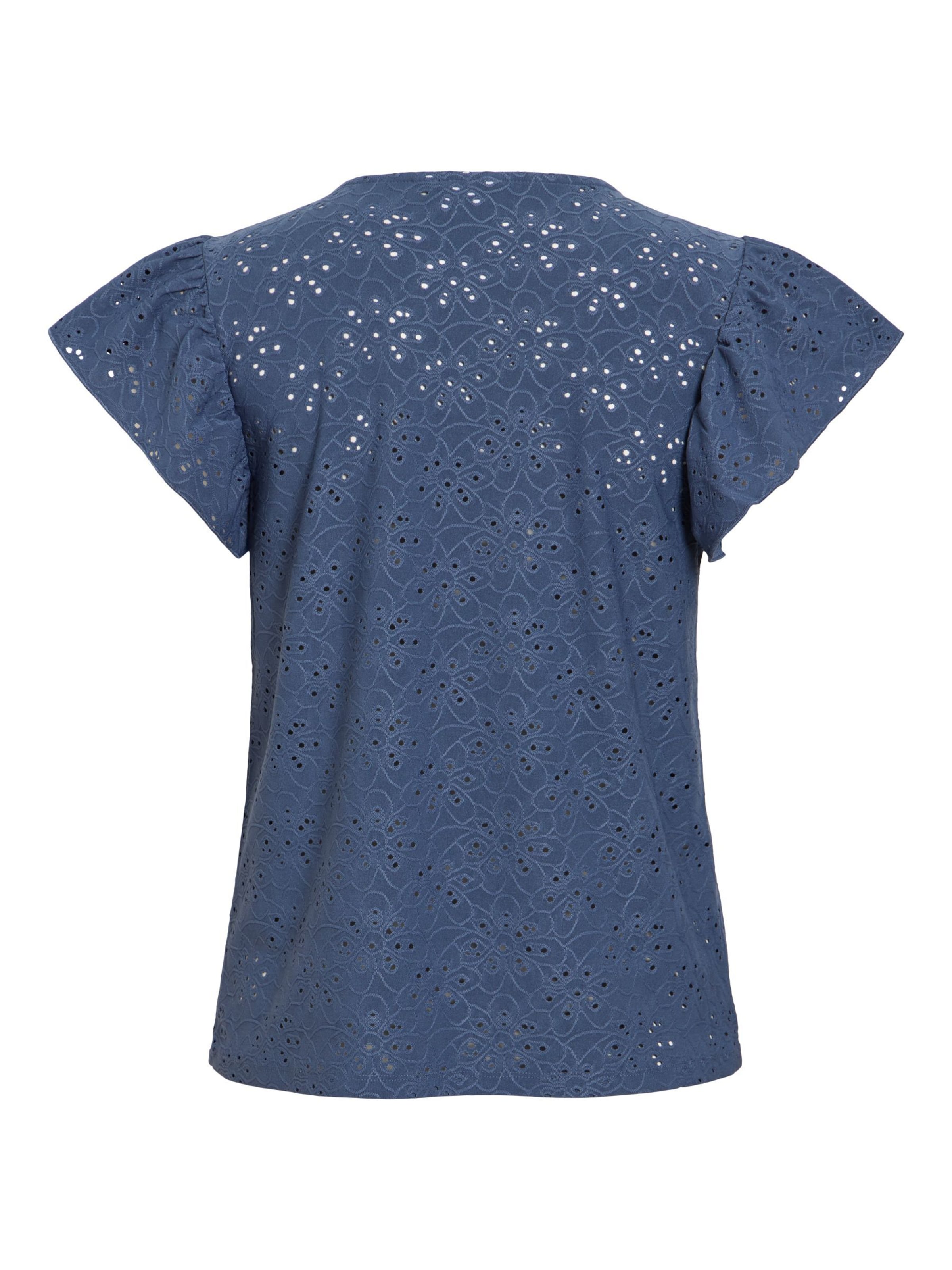 VILA Blouse 'VIKAWA' in Blauw