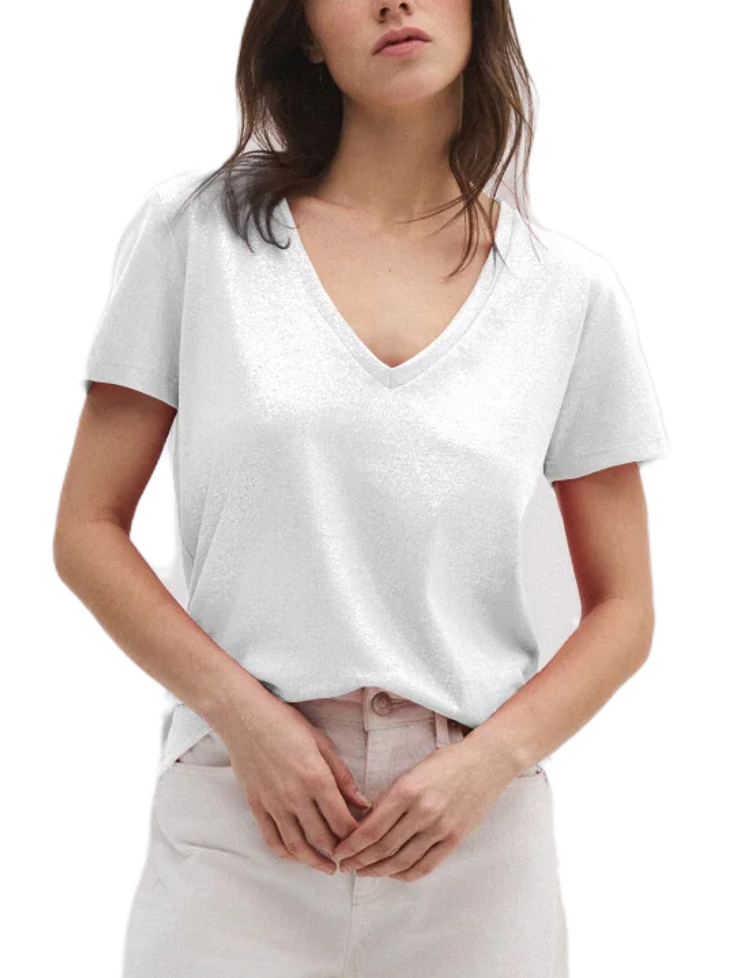 No Matter What T-Shirt in Weiß