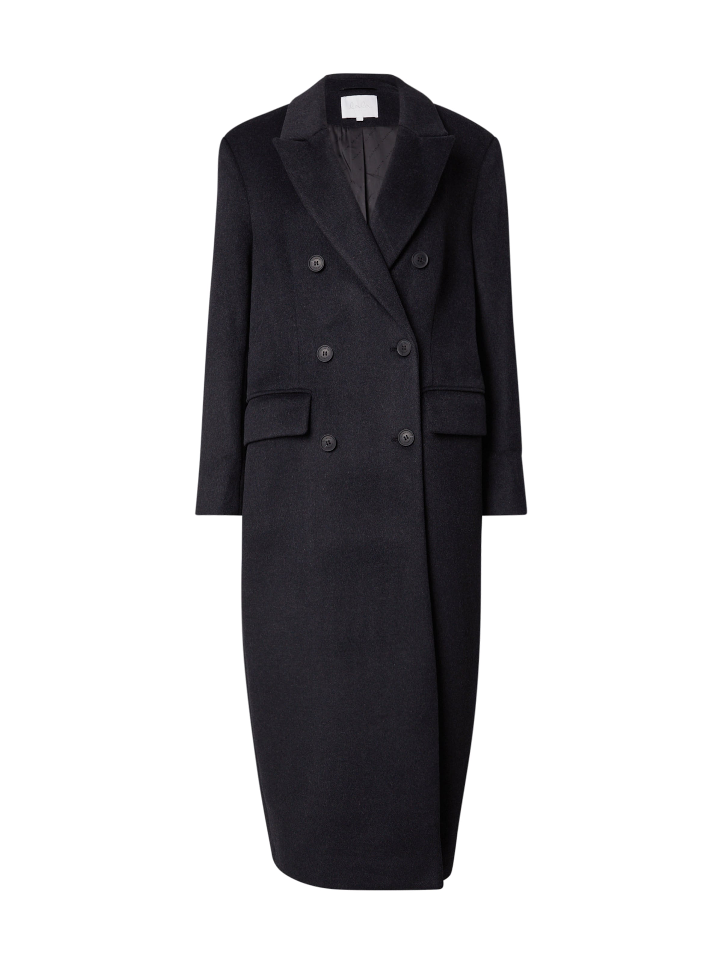 Lala Berlin Демисезонное пальто 'Clara' в Черный: спереди