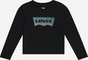 Levi's Kids Shirt 'MEET AND GREET' in Black: front