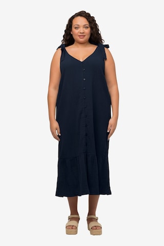 Robe Ulla Popken en bleu : devant