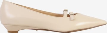 Super Mode Ballerina 'Ballerinas mit Absatz' in Beige: front
