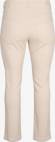 Zizzi Regular Jeans in Beige